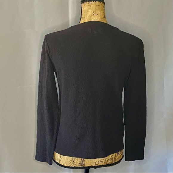 MADEWELL Long Sleeve Side-Tie Top Size Small - Picture 3 of 7